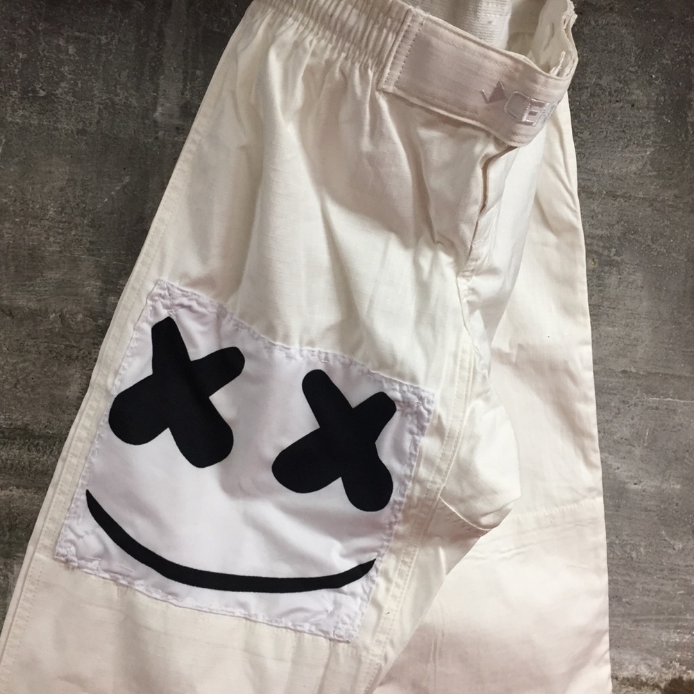 Marshmello patch BJJ pants A1 Never worn FREE Ship